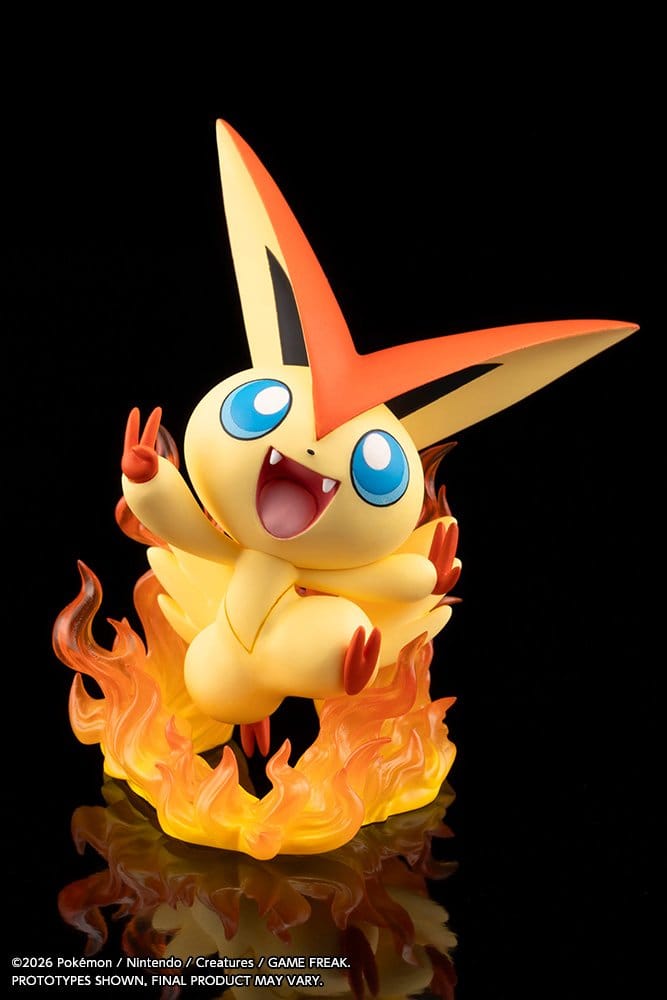 Pokémon ARTFXJ PVC Figure 1/8 Hilbert & Victini 20 cm - AniMuchuu