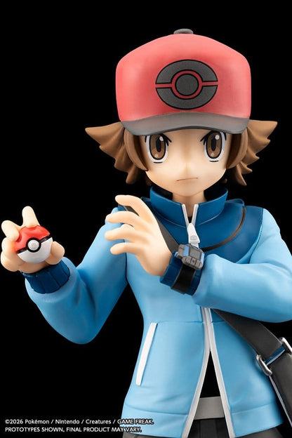 Pokémon ARTFXJ PVC Figure 1/8 Hilbert & Victini 20 cm - AniMuchuu
