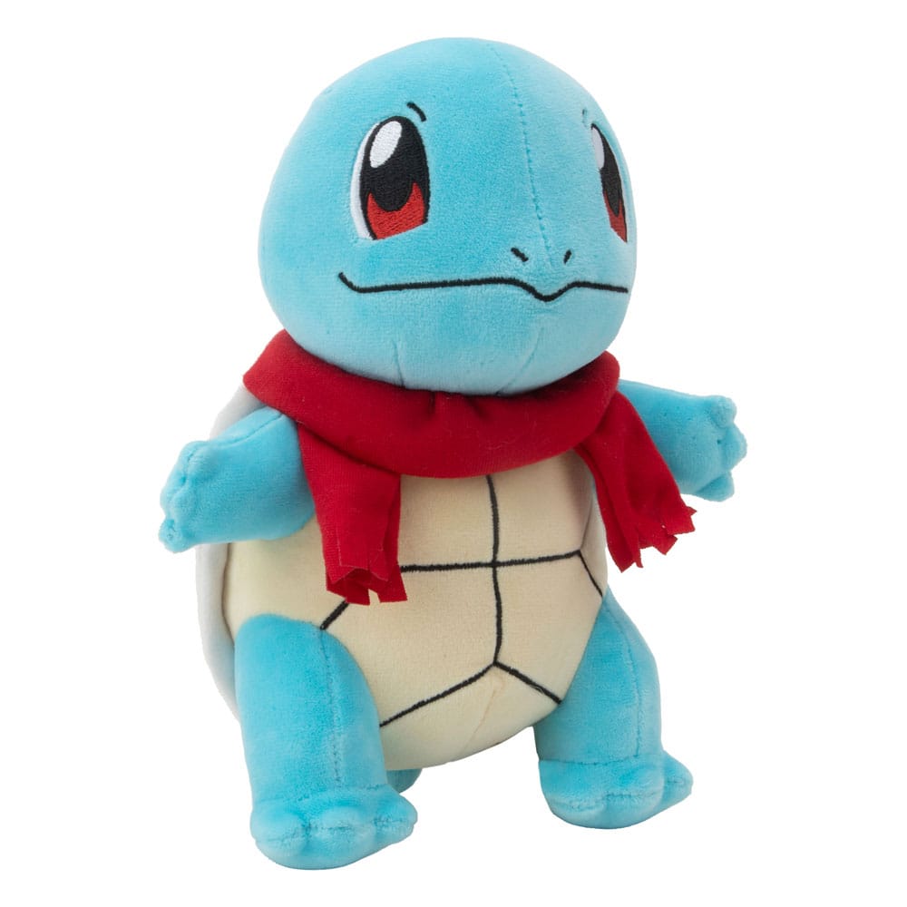 Pokémon Plush Figure Winter Squirtle with Scarf 20 cm - AniMuchuu