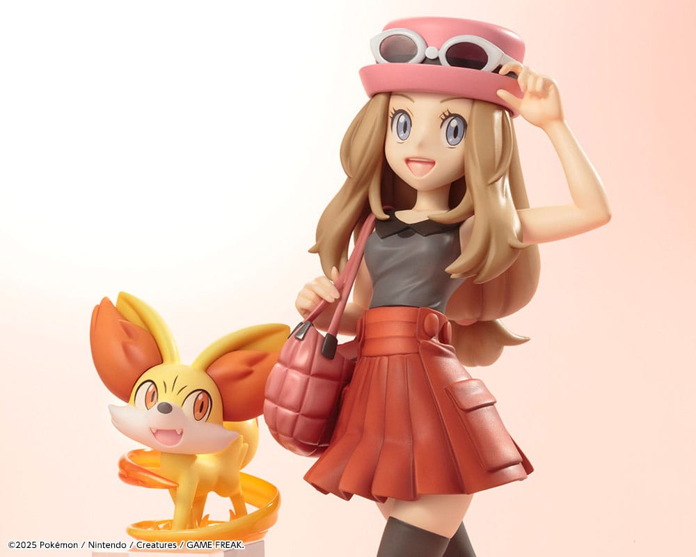 Pokémon ARTFXJ Statue 1/8 Serena & Fennekin 21 cm - AniMuchuu