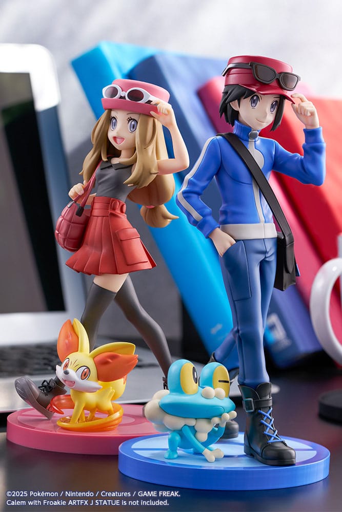 Pokémon ARTFXJ Statue 1/8 Serena & Fennekin 21 cm - AniMuchuu