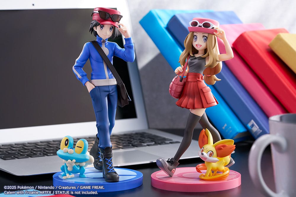 Pokémon ARTFXJ Statue 1/8 Serena & Fennekin 21 cm - AniMuchuu