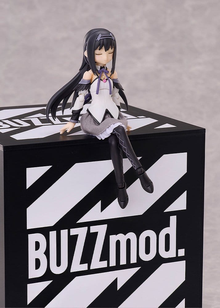Puella Magi Madoka Magica BUZZmod. Action Figure 1/12 Homura Akemi 14 cm - AniMuchuu