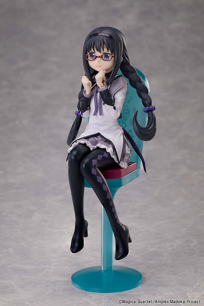 Puella Magi Madoka Magica PVC Statue Homura Akemi Cake Song 18 cm - AniMuchuu