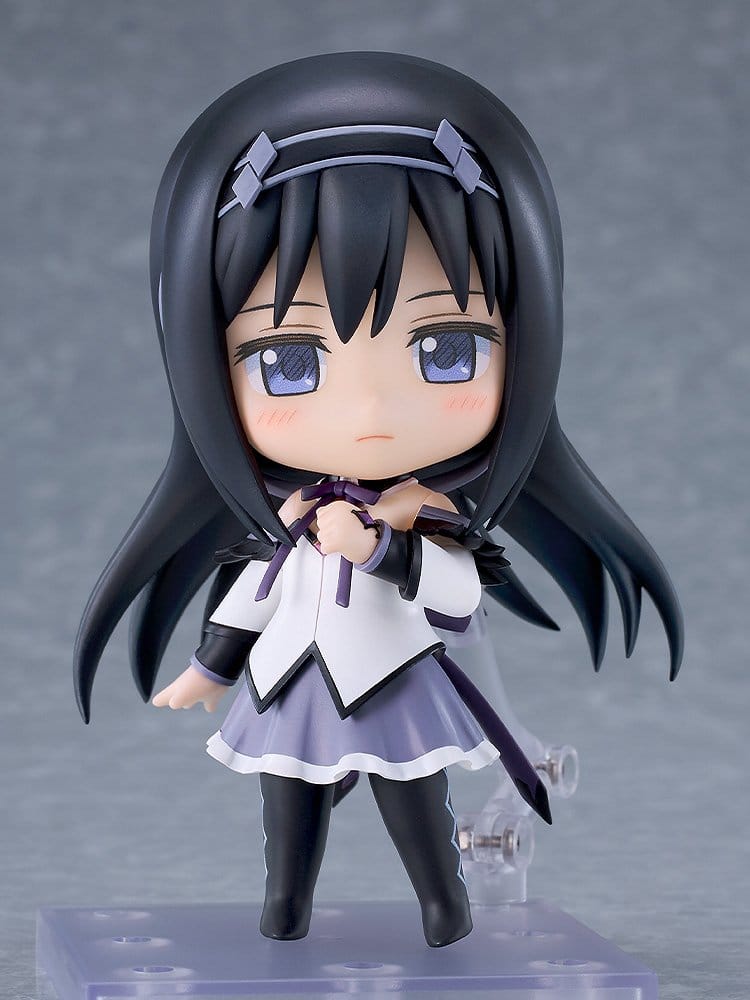 Puella Magi Madoka Magica Basic Nendoroid Action Figure Homura Akemi 10 cm - AniMuchuu