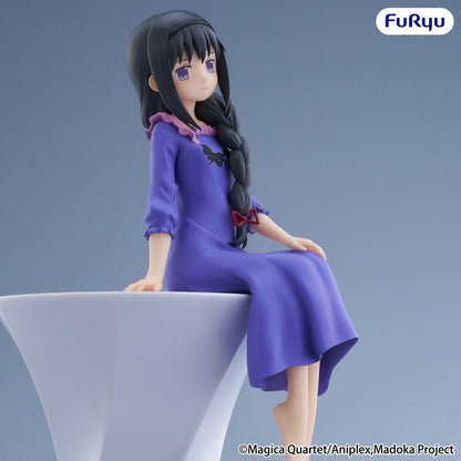 Puella Magi Madoka Magica Noodle Stopper PVC Statue Homura Akemi 15 cm - AniMuchuu