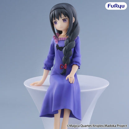 Puella Magi Madoka Magica Noodle Stopper PVC Statue Homura Akemi 15 cm - AniMuchuu