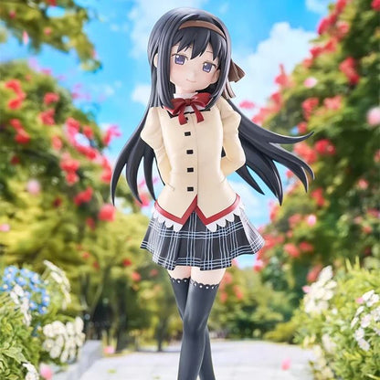 Puella Magi Madoka Magica Tenitol Tall PVC Figure Homura Akemi 29 cm - AniMuchuu