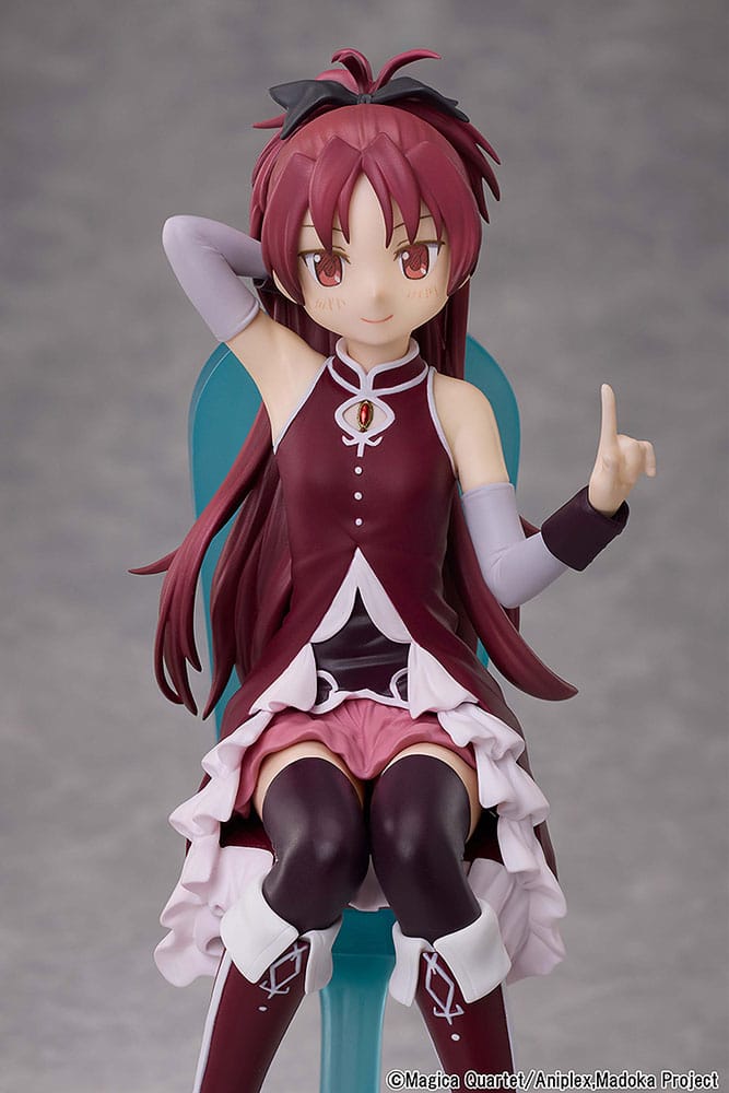 Puella Magi Madoka Magica PVC Statue Kyoko Sakura Cake Song 18 cm - AniMuchuu
