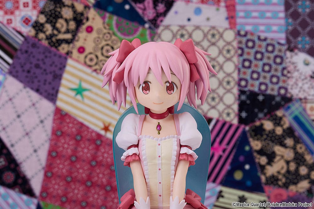 Puella Magi Madoka Magica PVC Statue Madoka Kaname Cake Song 18 cm - AniMuchuu