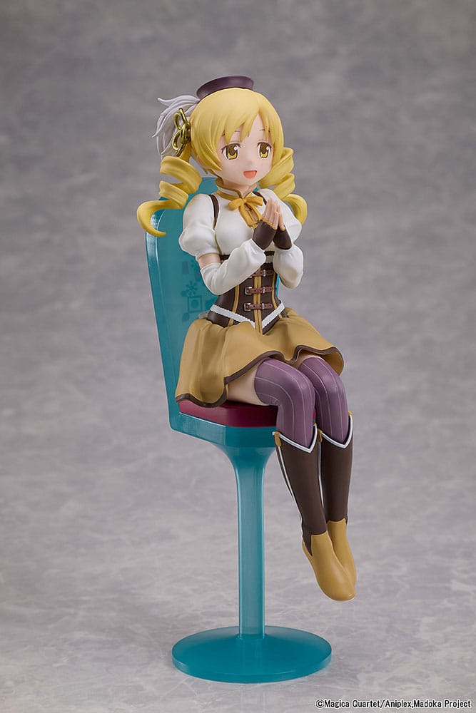 Puella Magi Madoka Magica PVC Statue Mami Tomoe Cake Song 18 cm - AniMuchuu