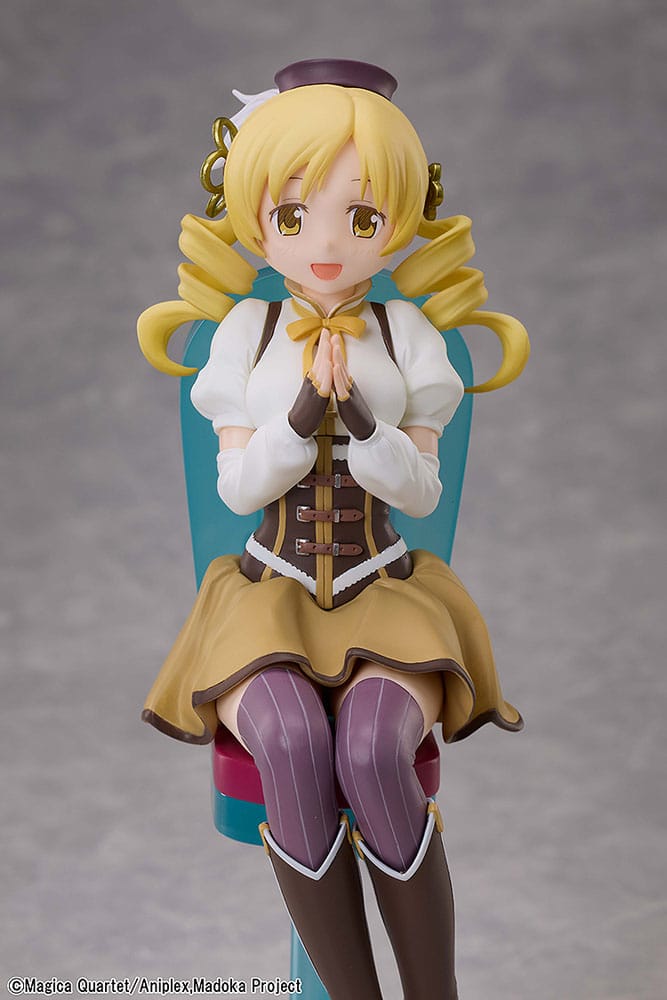 Puella Magi Madoka Magica PVC Statue Mami Tomoe Cake Song 18 cm - AniMuchuu