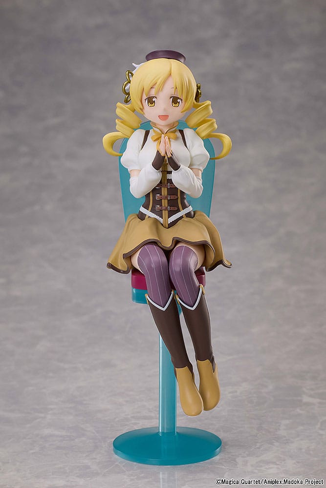 Puella Magi Madoka Magica PVC Statue Mami Tomoe Cake Song 18 cm - AniMuchuu
