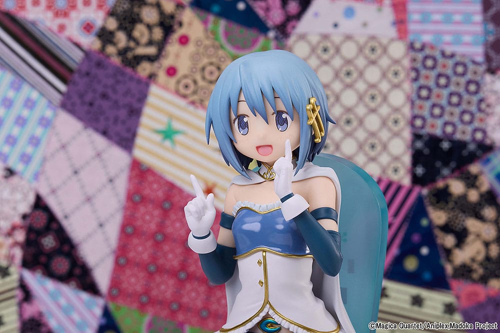 Puella Magi Madoka Magica PVC Statue Sayaka Miki Cake Song 18 cm - AniMuchuu