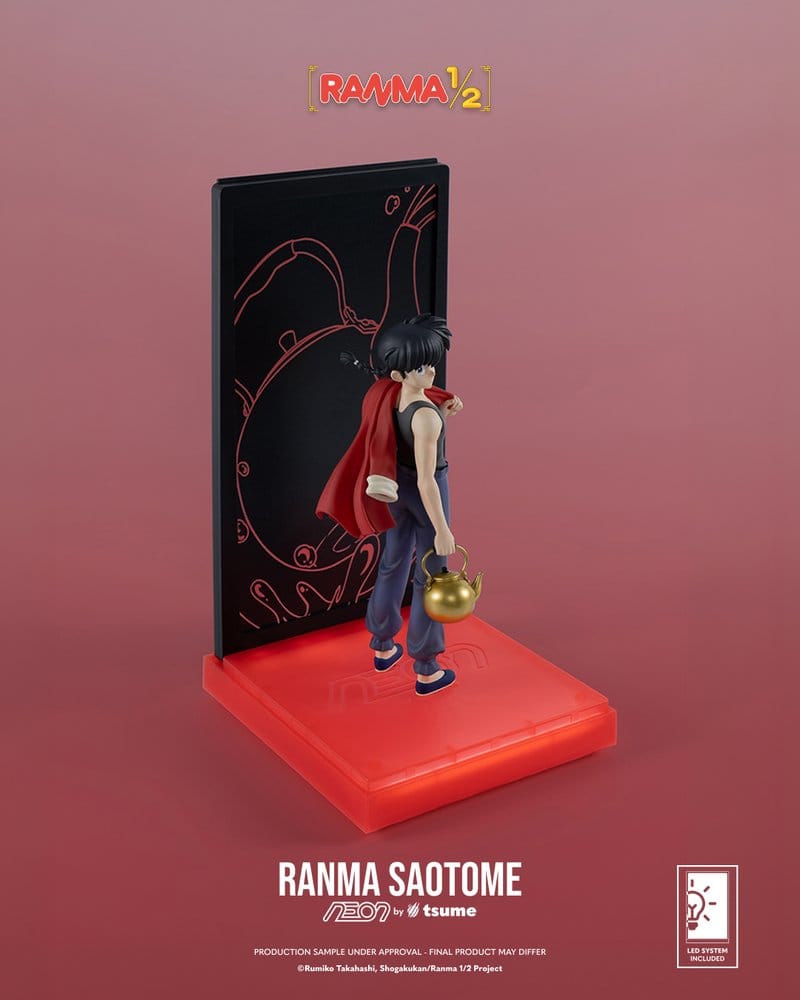Ranma 1/2 Neon Figure 1/9 Ranma Saotome: Boy 20 cm - AniMuchuu