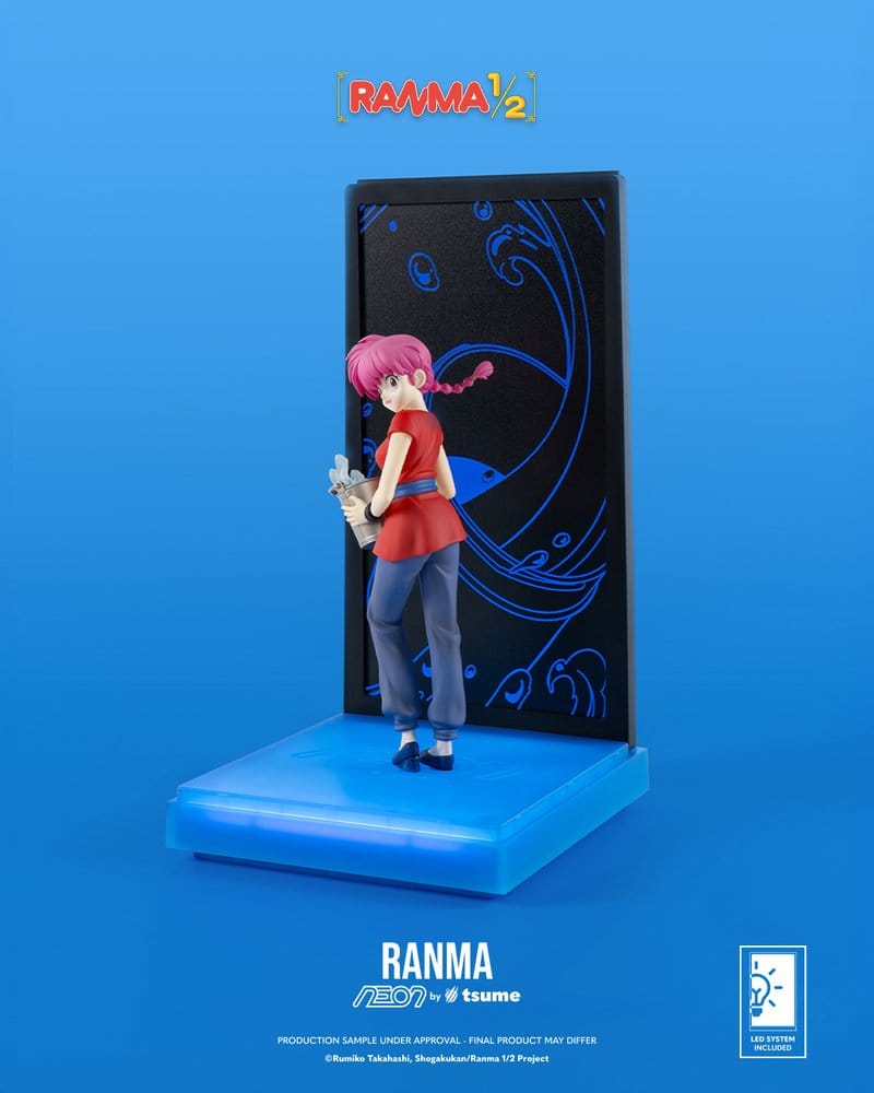 Ranma 1/2 Neon Figure 1/9 Ranma Saotome: Girl 25 cm - AniMuchuu