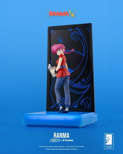 Ranma 1/2 Neon Figure 1/9 Ranma Saotome: Girl 25 cm - AniMuchuu