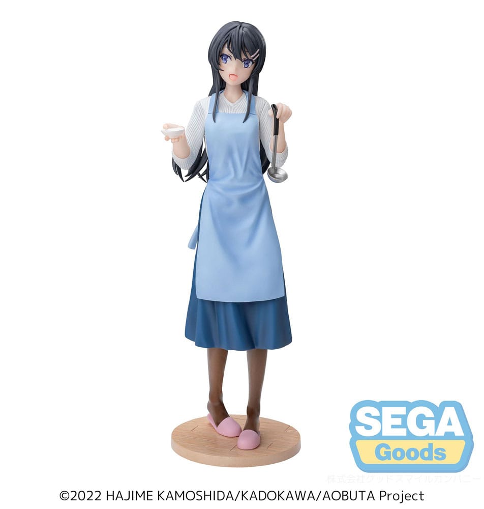 Rascal Does Not Dream Luminasta PVC Statue Mai Sakurajima: Apron 14 cm - AniMuchuu