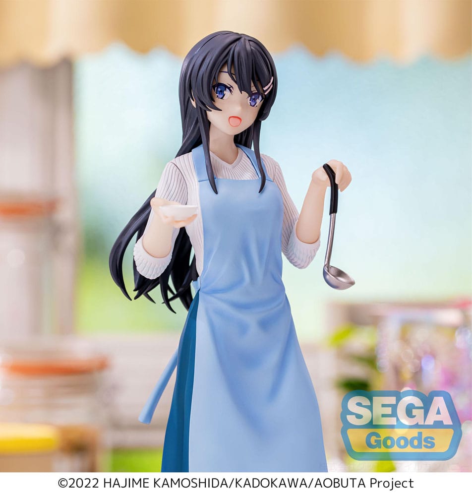 Rascal Does Not Dream Luminasta PVC Statue Mai Sakurajima: Apron 14 cm - AniMuchuu