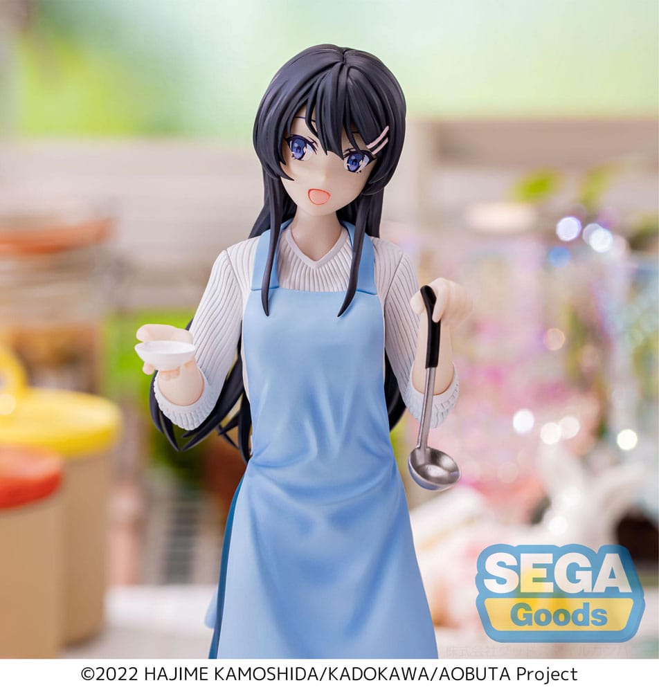Rascal Does Not Dream Luminasta PVC Statue Mai Sakurajima: Apron 14 cm - AniMuchuu