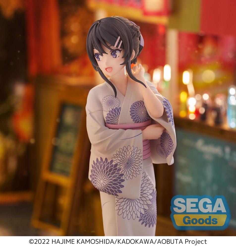 Rascal Does Not Dream Luminasta PVC Statue Mai Sakurajima Yukata 22 cm - AniMuchuu
