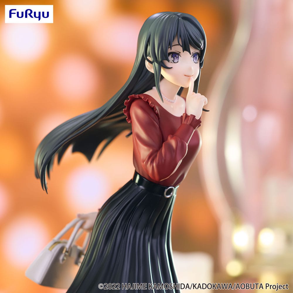 Rascal Does Not Dream of Bunny Girl Senpai Trio-Try-iT PVC Statue Mai Sakurajima 21 cm