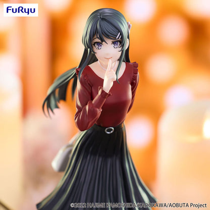 Rascal Does Not Dream of Bunny Girl Senpai Trio-Try-iT PVC Statue Mai Sakurajima 21 cm