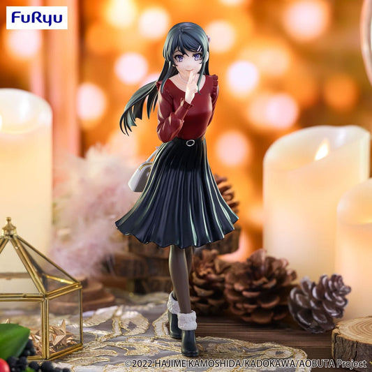 Rascal Does Not Dream of Bunny Girl Senpai Trio-Try-iT PVC Statue Mai Sakurajima 21 cm