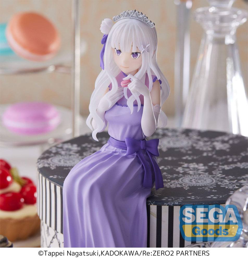 Re:Zero - Starting Life in Another World PM Perching PVC Statue Emilia 14 cm