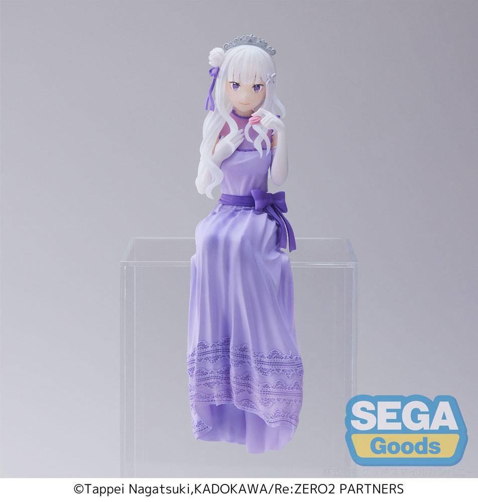Re:Zero - Starting Life in Another World PM Perching PVC Statue Emilia 14 cm