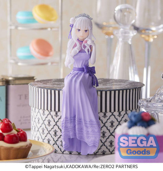 Re:Zero - Starting Life in Another World PM Perching PVC Statue Emilia 14 cm