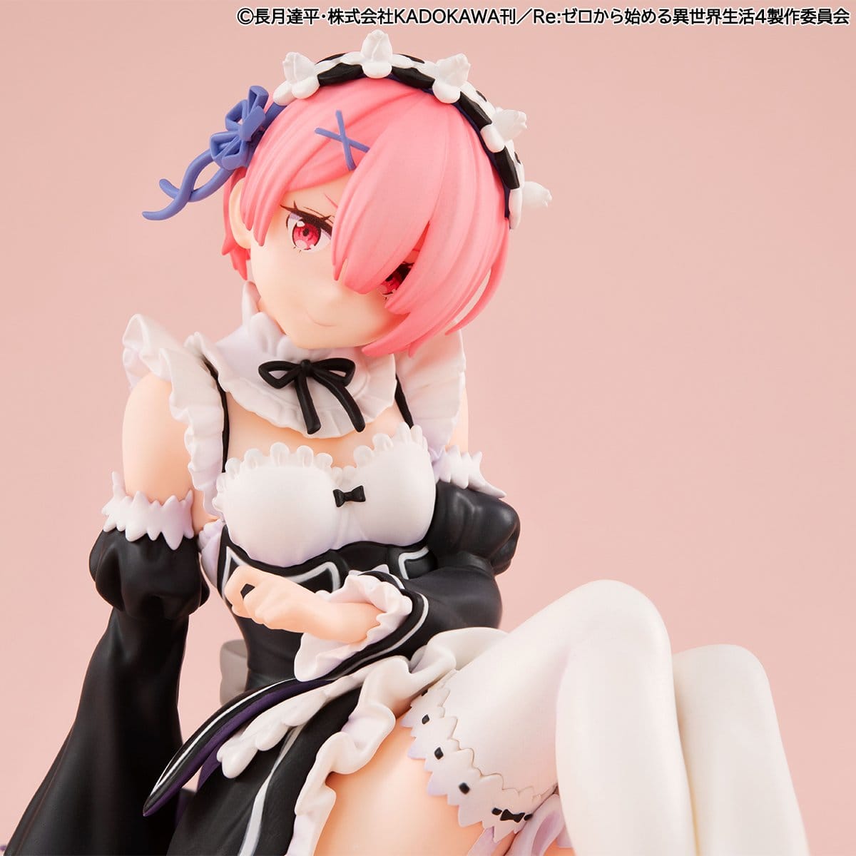Re:Zero Melty Princess PVC Figure Ram Palm Size 9 cm - AniMuchuu