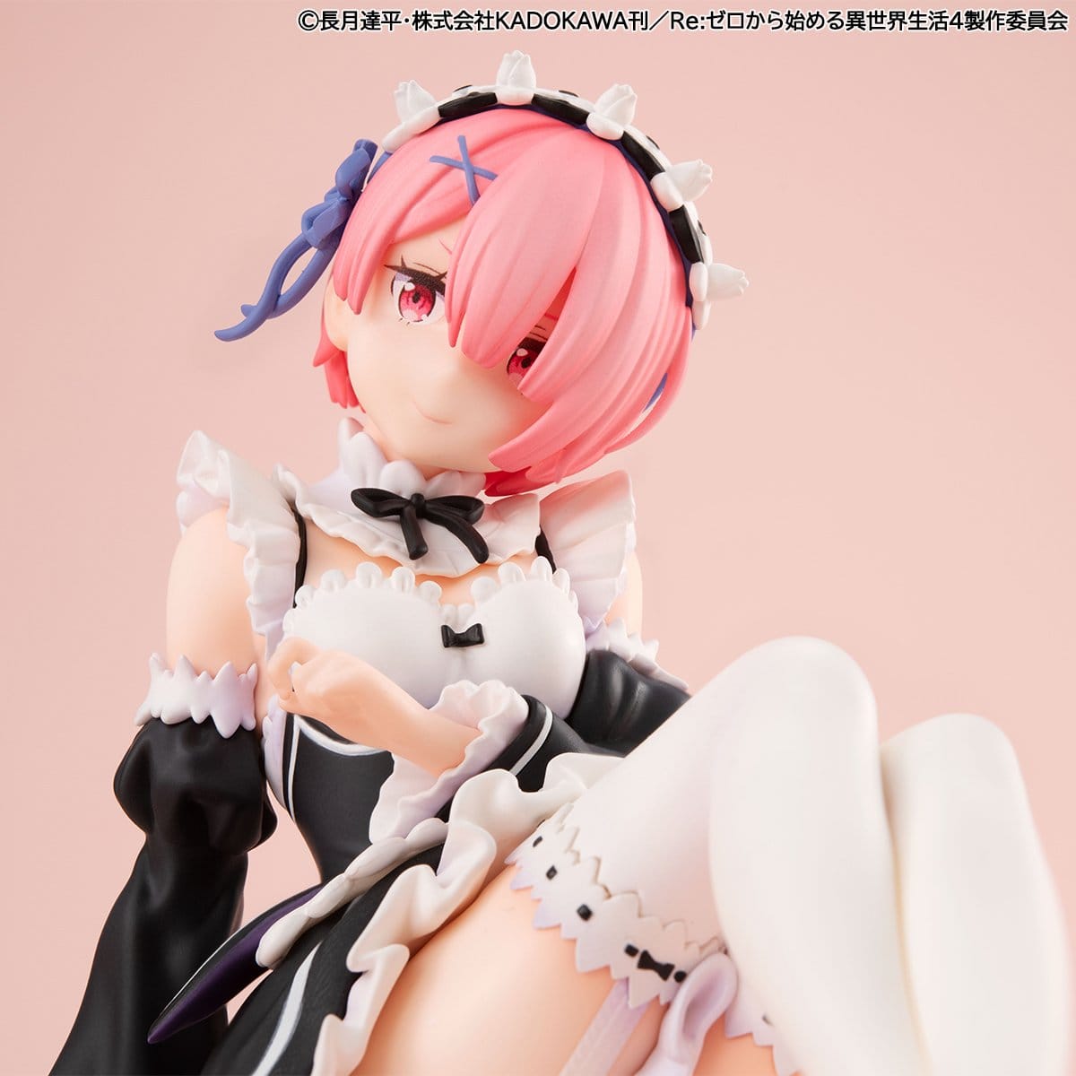 Re:Zero Melty Princess PVC Figure Ram Palm Size 9 cm - AniMuchuu