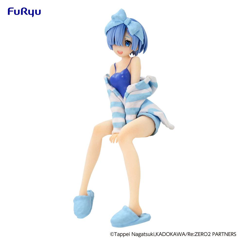 Re:Zero Noodle Stopper PVC Statue Rem Room Wear 14 cm - AniMuchuu