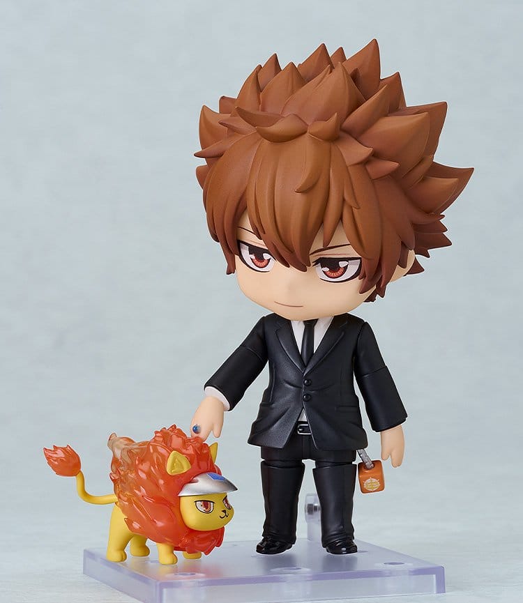 Reborn! Nendoroid Action Figure Tsunayoshi Sawada: Black Suit 11 cm - AniMuchuu
