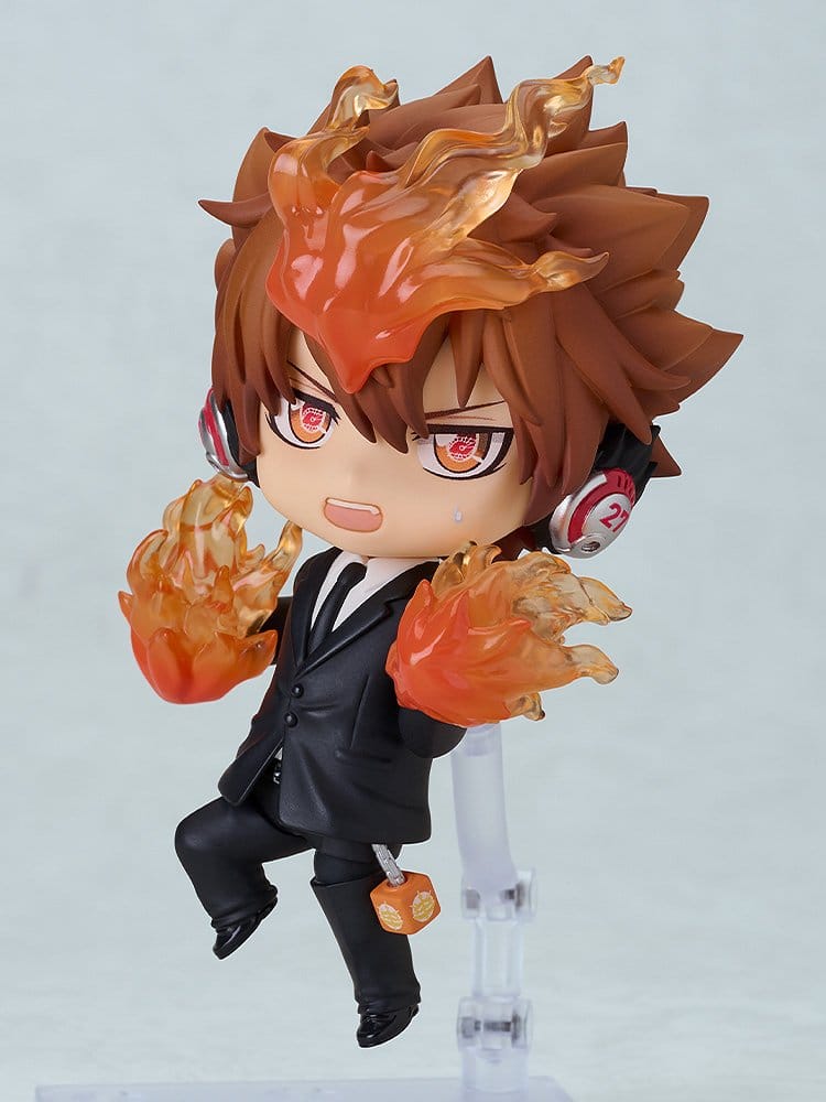 Reborn! Nendoroid Action Figure Tsunayoshi Sawada: Black Suit 11 cm - AniMuchuu