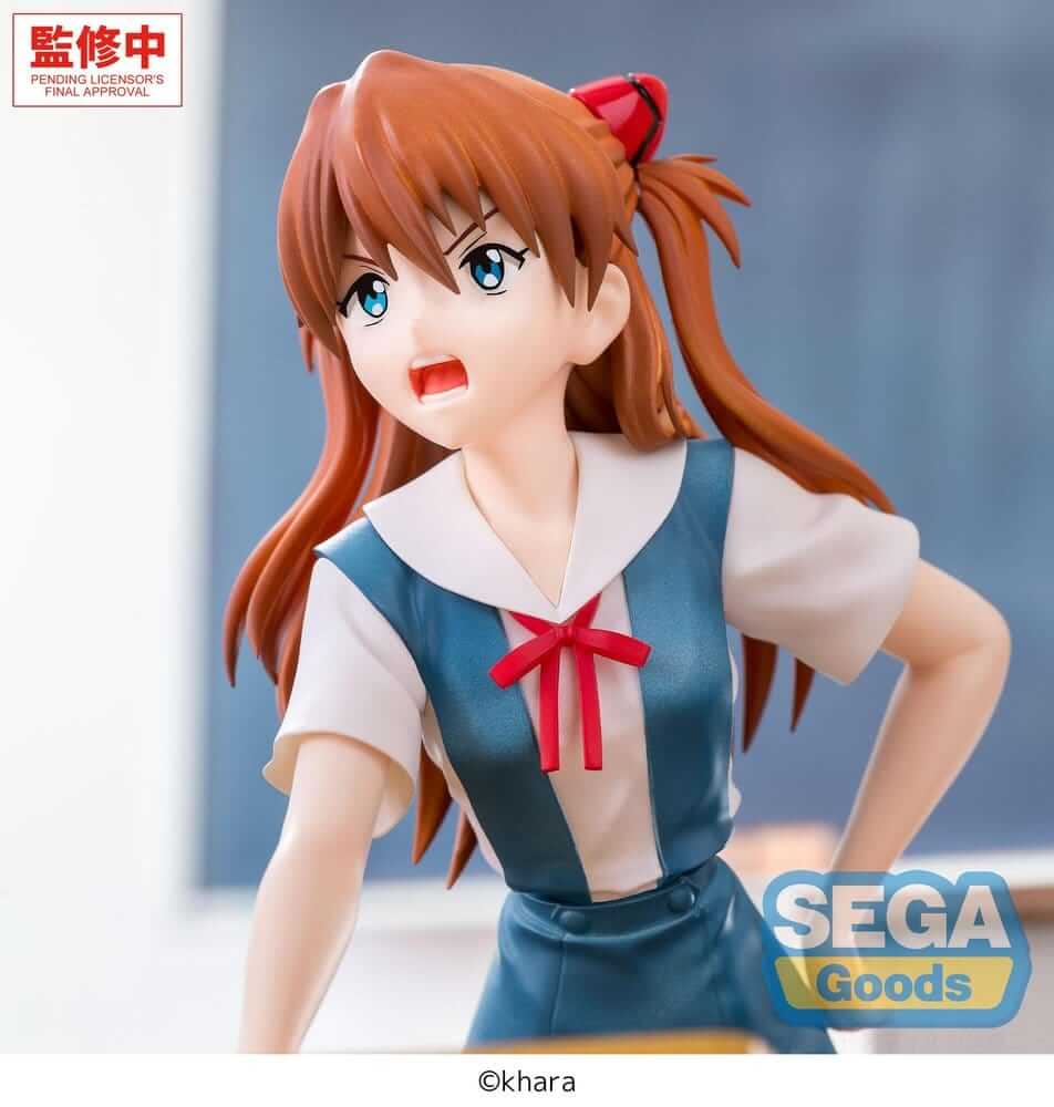 Rebuild of Evangelion XStellar PVC Figure Asuka Langley: School Uniform 19 cm - AniMuchuu