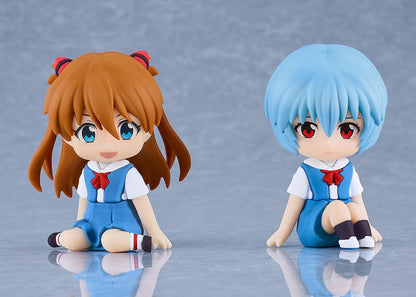 Rebuild of Evangelion Rubber Mascot Nendroid Mini Figure Rei Ayanami 8 cm - AniMuchuu