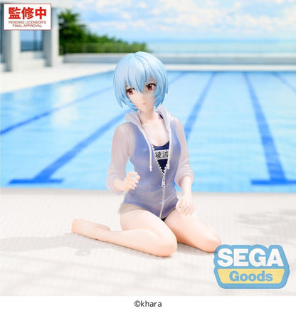 Rebuild of Evangelion Yumemirize PVC Figure Rei Ayanami School Swimsuit 13 cm - AniMuchuu
