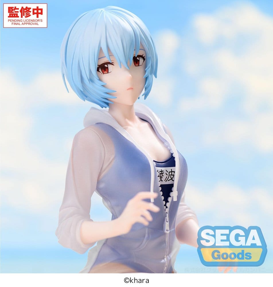 Rebuild of Evangelion Yumemirize PVC Figure Rei Ayanami School Swimsuit 13 cm - AniMuchuu