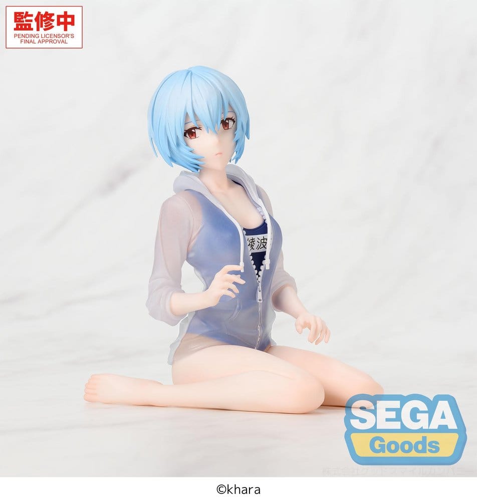 Rebuild of Evangelion Yumemirize PVC Figure Rei Ayanami School Swimsuit 13 cm - AniMuchuu