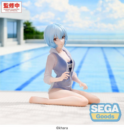 Rebuild of Evangelion Yumemirize PVC Figure Rei Ayanami School Swimsuit 13 cm - AniMuchuu