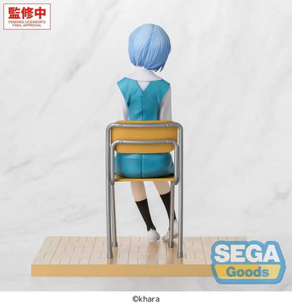 Rebuild of Evangelion XStellar PVC Figure Rei Ayanami: School Uniform 16 cm - AniMuchuu