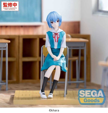 Rebuild of Evangelion XStellar PVC Figure Rei Ayanami: School Uniform 16 cm - AniMuchuu