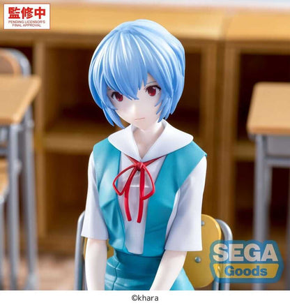 Rebuild of Evangelion XStellar PVC Figure Rei Ayanami: School Uniform 16 cm - AniMuchuu