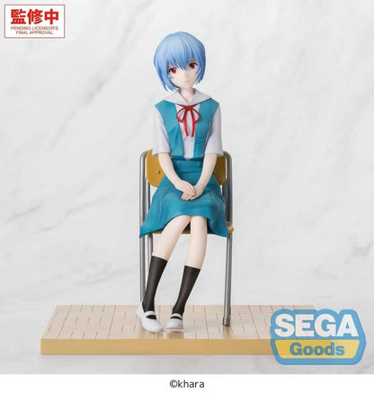 Rebuild of Evangelion XStellar PVC Figure Rei Ayanami: School Uniform 16 cm - AniMuchuu