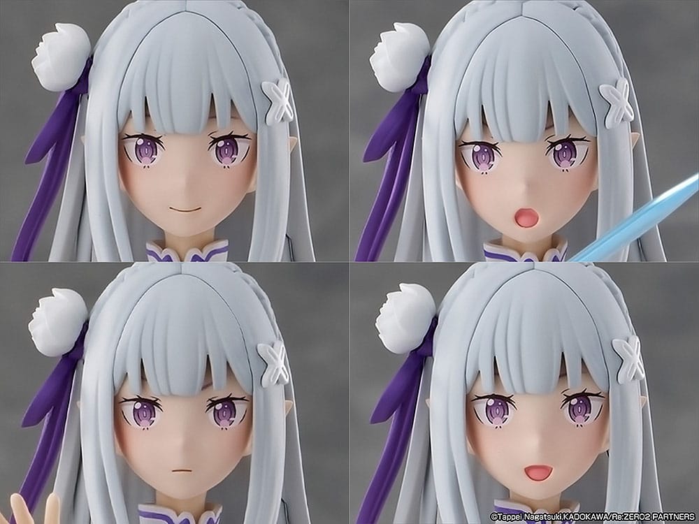 Re:Zero Starting Life in Another World Plastic Model Kit Emilia 16 cm - AniMuchuu