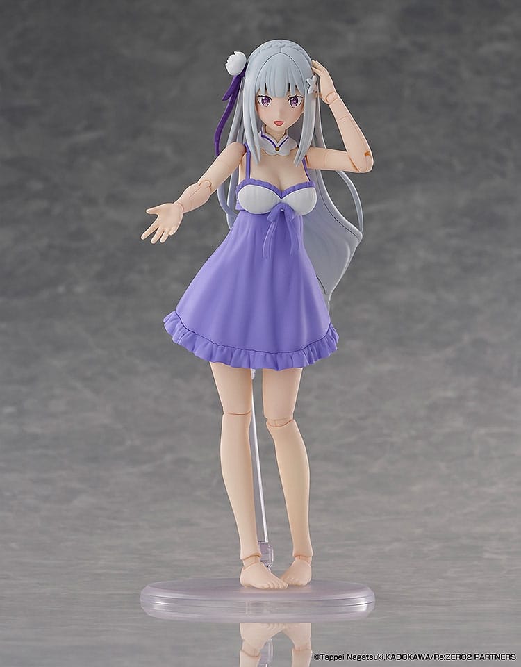 Re:Zero Starting Life in Another World Plastic Model Kit Emilia 16 cm - AniMuchuu