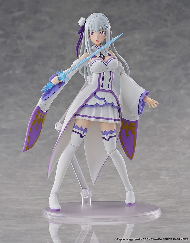 Re:Zero Starting Life in Another World Plastic Model Kit Emilia 16 cm - AniMuchuu