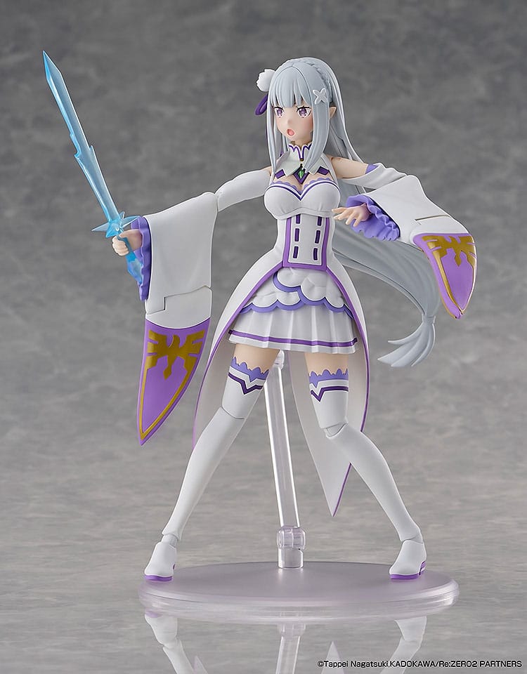 Re:Zero Starting Life in Another World Plastic Model Kit Emilia 16 cm - AniMuchuu